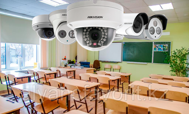 Установка видеонаблюдения в школах и дет.садах