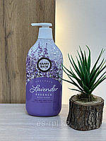 Гель для душа с ароматом Лаванды-Happy bath Lavender essence Body Wash