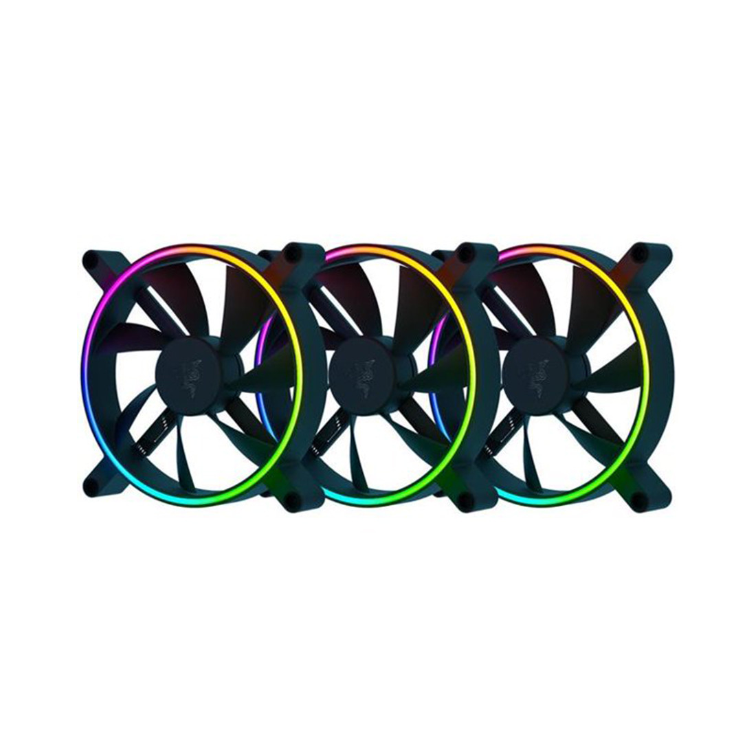 Кулер для компьютерного корпуса Razer Kunai Chroma 140MM 3 Fan RC21-01810200-R3M1 - фото 1 - id-p109370719