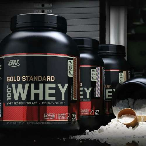 Протеин 100% Whey Gold Standard, 2260/2270 g, Optimum Nutrition Французская ваниль - фото 1 - id-p106031564