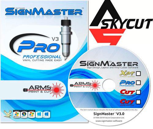 Программа Signmaster PRO (Auto contour cut) для Авто. Оптич. Позиц. SKYCUT - фото 1 - id-p109372666