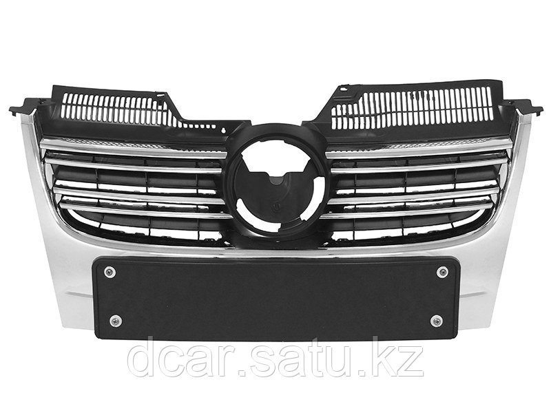 Решетка радиатора VW JETTA 05-10 в сборе с хром молдингом - фото 1 - id-p109375832
