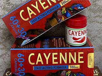Кайенн (Cayenne) 350 гр капсулы для похудения 60+30