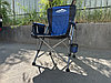 Складное туристическое кресло. Средний размер. С круглыми подлокотниками - ALASKA BLUE, фото 7