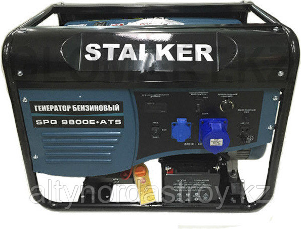 Генератор бензиновый STALKER SPG 9800TE 380V - фото 1 - id-p109284697
