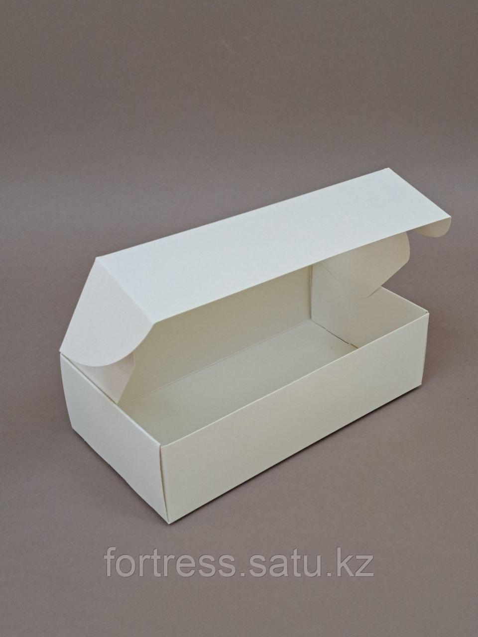 Коробка с окном 19,5×10,5×5,5см белая - фото 3 - id-p102449848