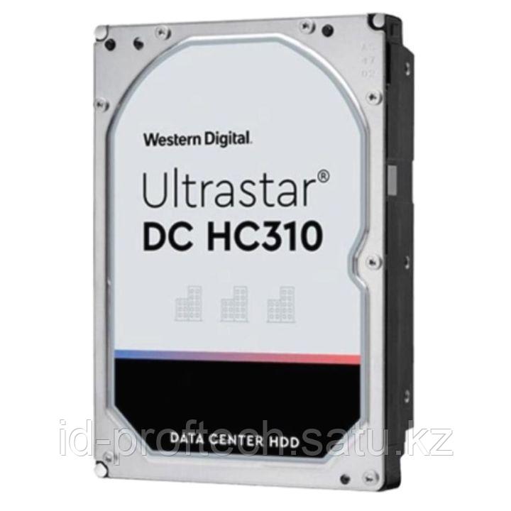 Жёсткий диск HDD 6 Tb SAS 12Gb-s WD Ultrastar DC HC310 HUS726T6TAL5204 (0B36047) 3.5* 7200rpm 256Mb