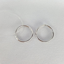 Серьги конго из серебра SOKOLOV 94140041 серебро с родием коллекц. SKLV