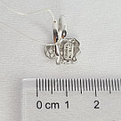 Серебряное кольцо Эмаль Aquamarine 54633.5 покрыто  родием коллекц. Hello Kitty, фото 3
