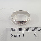 Обручальное кольцо из серебра с гравировкой SOKOLOV 94110017 покрыто  родием, фото 3
