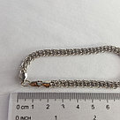 Браслет из серебра с алмазной гранью SOKOLOV 965290604 покрыто  родием, фото 3