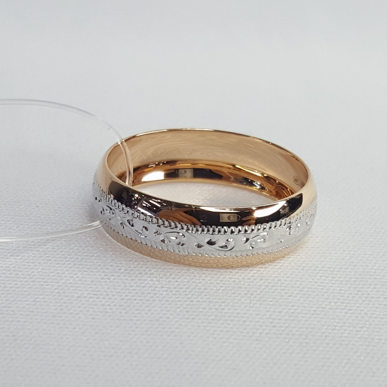 Обручальное кольцо из золочёного серебра с гравировкой SOKOLOV 93110008 позолота