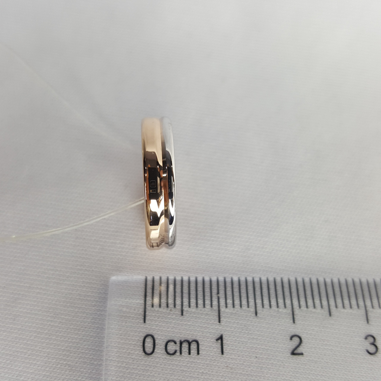 Обручальное кольцо из золочёного серебра SOKOLOV 94110029 покрыто родием - фото 3 - id-p50154704