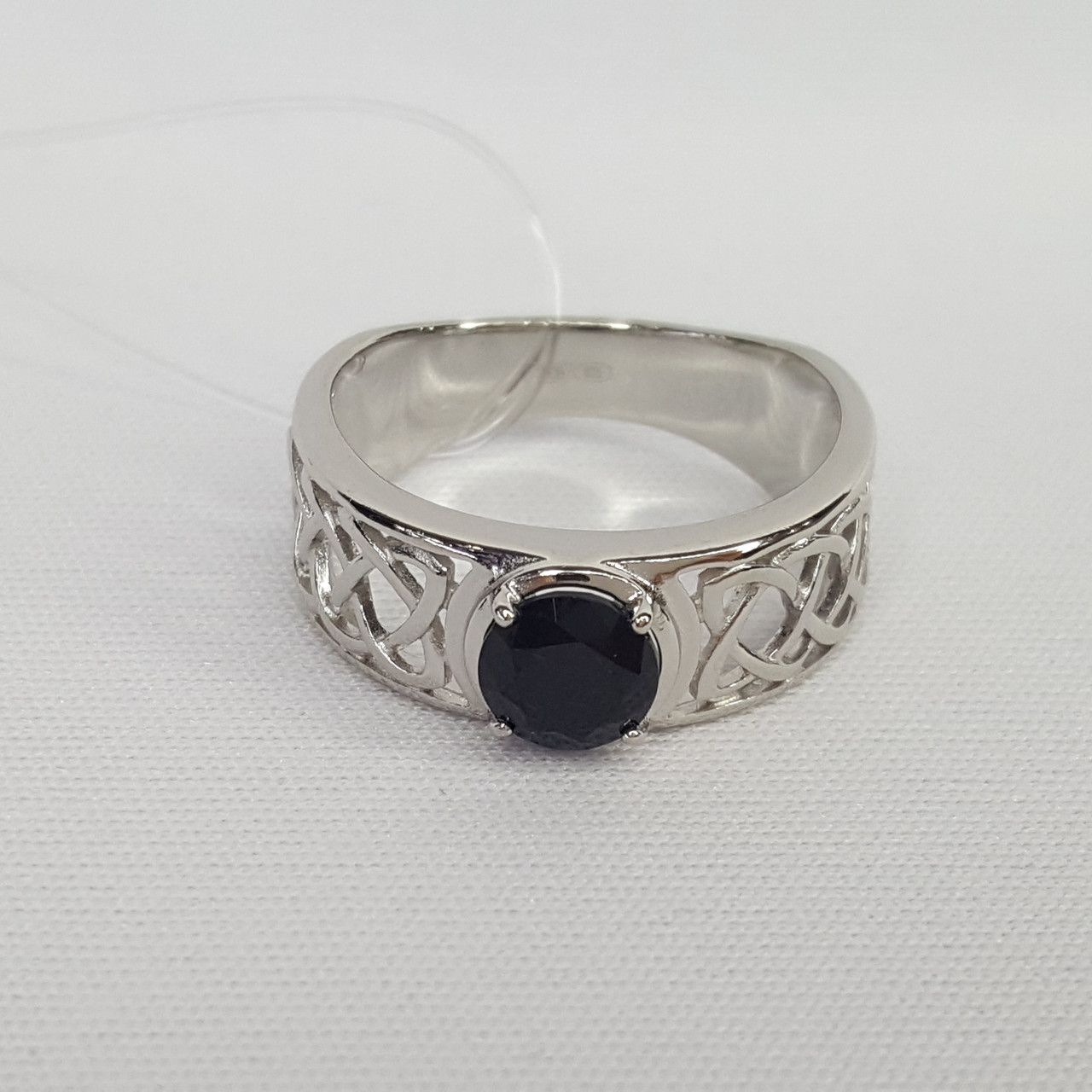 Кольцо из серебра с фианитом Diamant 94-110-00956-1 серебро с родием