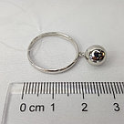 Кольцо из серебра Diamant 94-110-01480-1 серебро с родием, фото 3