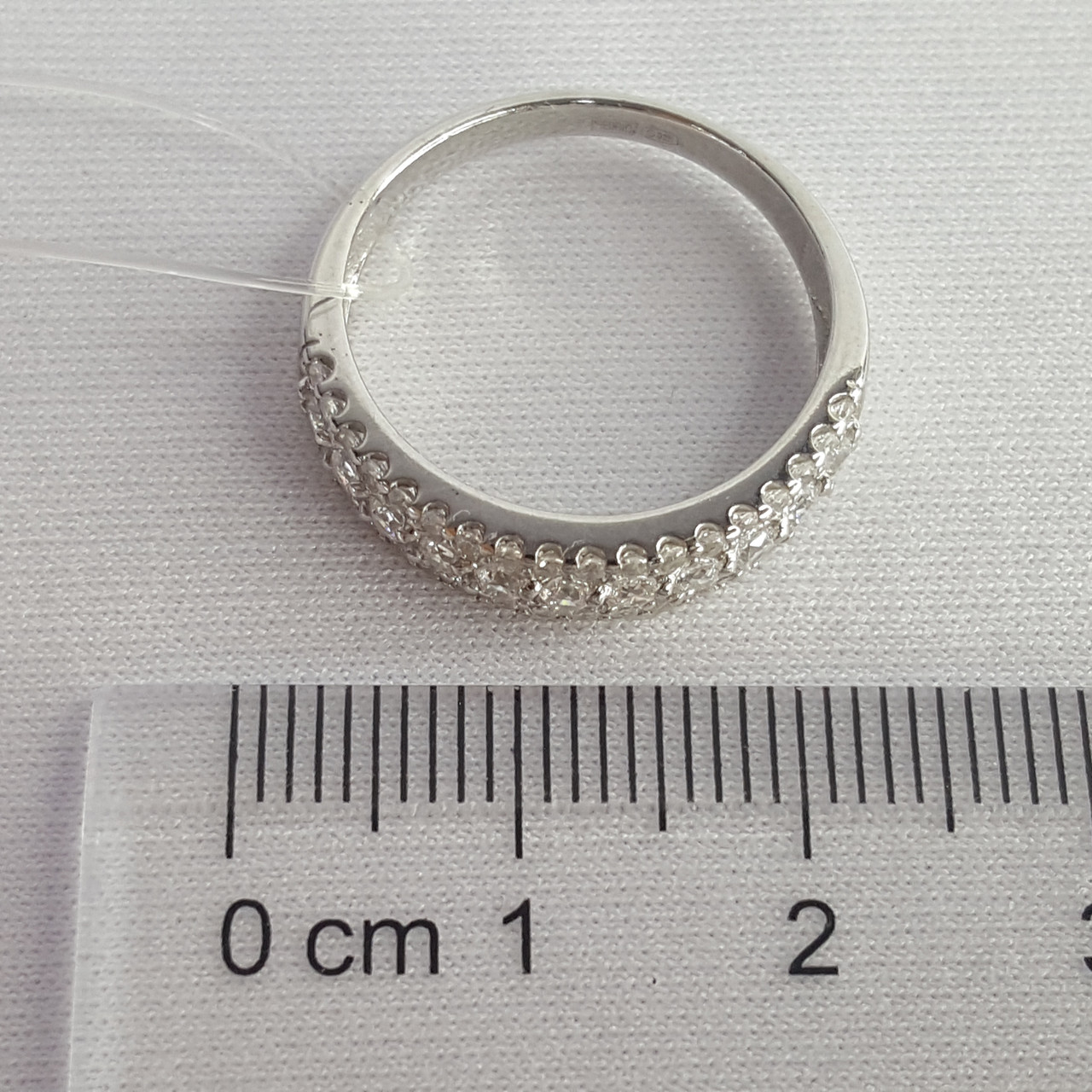 Кольцо из серебра с фианитами SOKOLOV 94011270 покрыто родием - фото 3 - id-p51056010