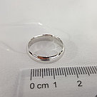 Обручальное кольцо из серебра SOKOLOV 94110030 покрыто  родием, фото 3