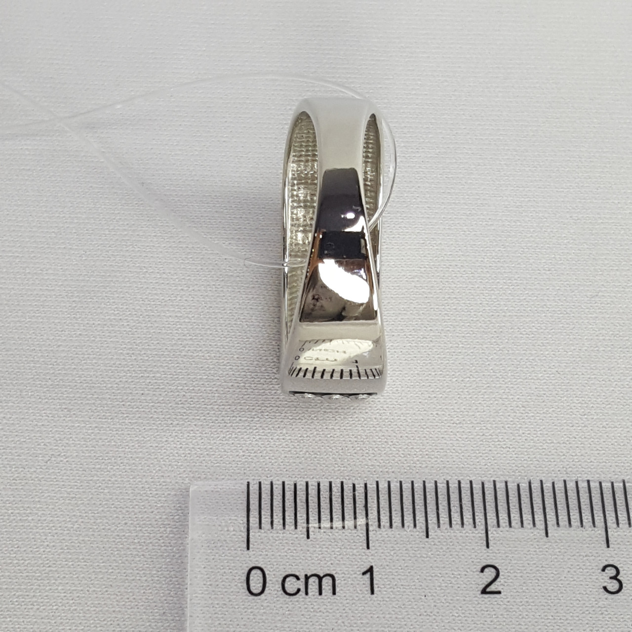 Кольцо из серебра с эмалью Diamant 94-112-00716-1 покрыто родием коллекц. Для него - фото 3 - id-p83966339