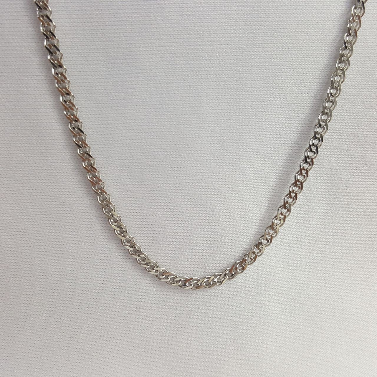 Цепь из серебра Diamant 96-180-06040-1 покрыто родием, нонна - фото 1 - id-p99217203
