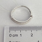 Кольцо из серебра с фианитами SOKOLOV 94011573 покрыто  родием, фото 3