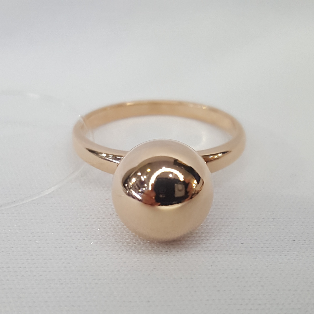 Кольцо из золочёного серебра Diamant 93-110-01473-1 позолота