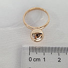 Кольцо из золочёного серебра Diamant 93-110-01473-1 позолота, фото 3