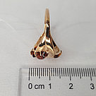 Кольцо из золочёного серебра Diamant 93-310-00456-1 позолота, фото 3