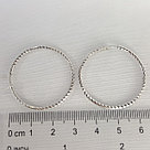 Серьги конго из серебра с алмазной гранью SOKOLOV 94140015 серебро с родием коллекц. SKLV, фото 3