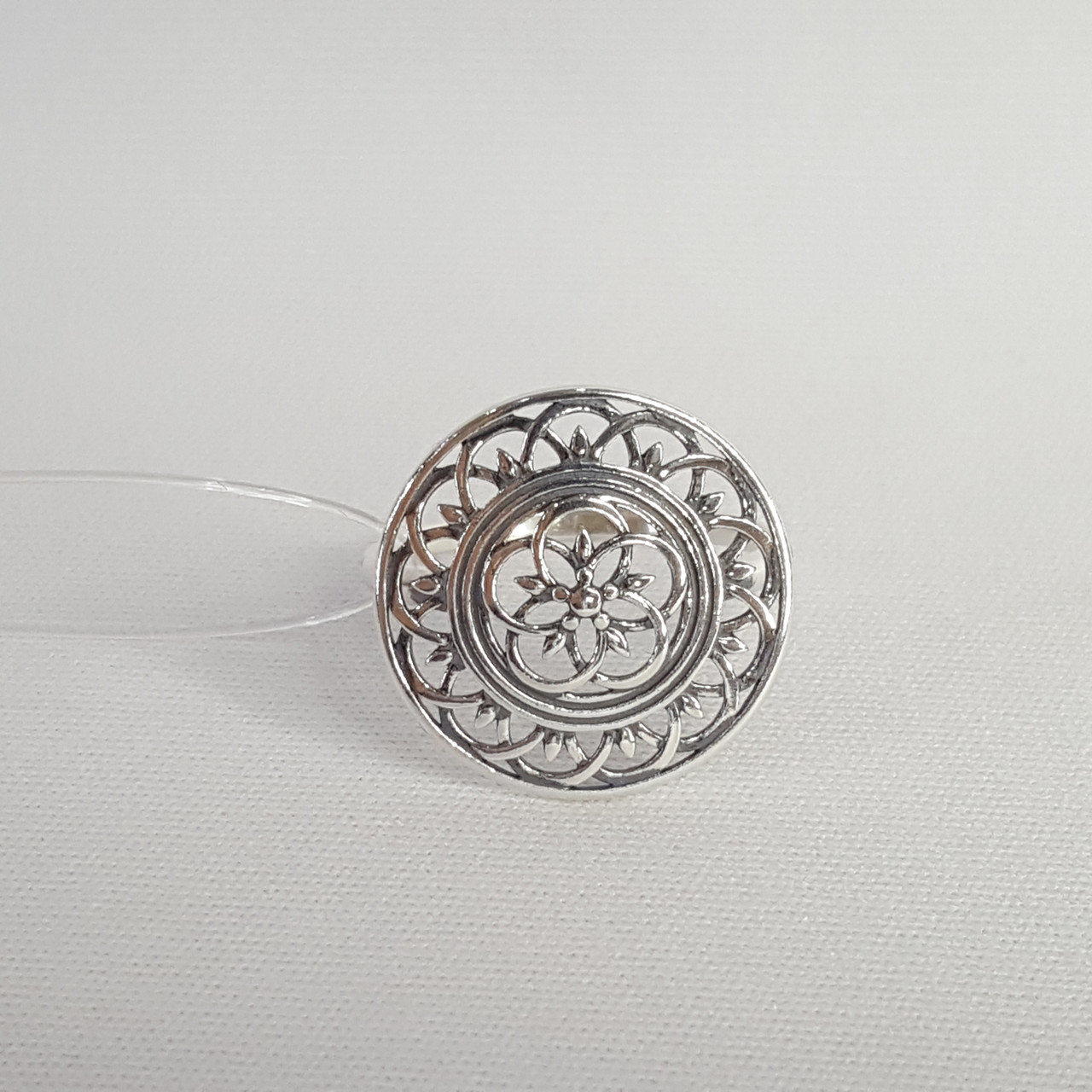 Кольцо из серебра Diamant 95-110-01114-1 черненное серебро, фото 1