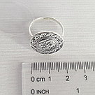 Кольцо из серебра Diamant 95-110-01114-1 черненное серебро, фото 3