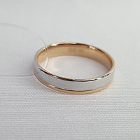 Обручальное кольцо их золочёного серебра Diamant 93-111-01460-1 позолота