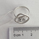 Кольцо из серебра с фианитами SOKOLOV 94013080, фото 3