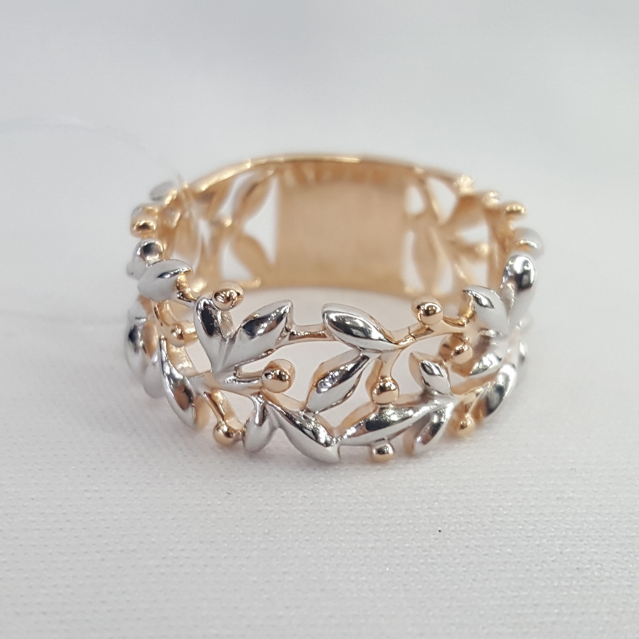 Кольцо из золочёного серебра Diamant 93-110-00416-1 позолота
