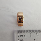 Кольцо из золочёного серебра с фианитами Diamant 93-110-01764-1 позолота коллекц. Transform, фото 3