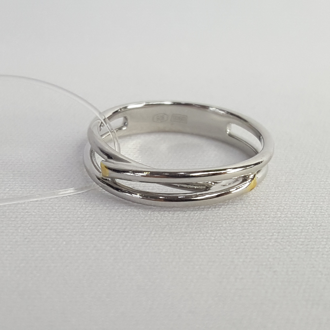 Кольцо из серебра Diamant 94-110-01568-1 покрыто  родием