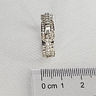 Кольцо из серебра с фианитами SOKOLOV 94013834 покрыто  родием, фото 3
