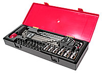 JTC Набор инструментов TORX, HEX (ключи, головки с насадками) 40 предметов в кейсе