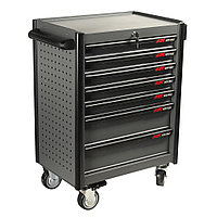 JTC Тележка инструментальная 7 секций (JTC-5021) с набором инструментов 225 предметов JTC