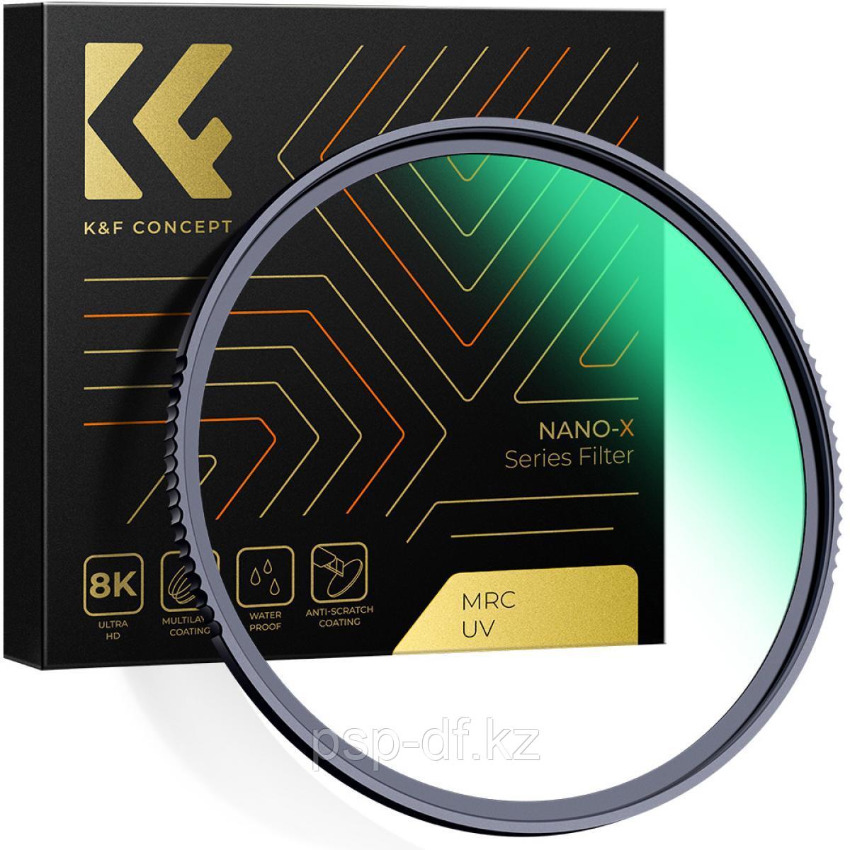 Фильтр K&F Concept Nano-X 58mm CPL Filter - фото 1 - id-p109385316