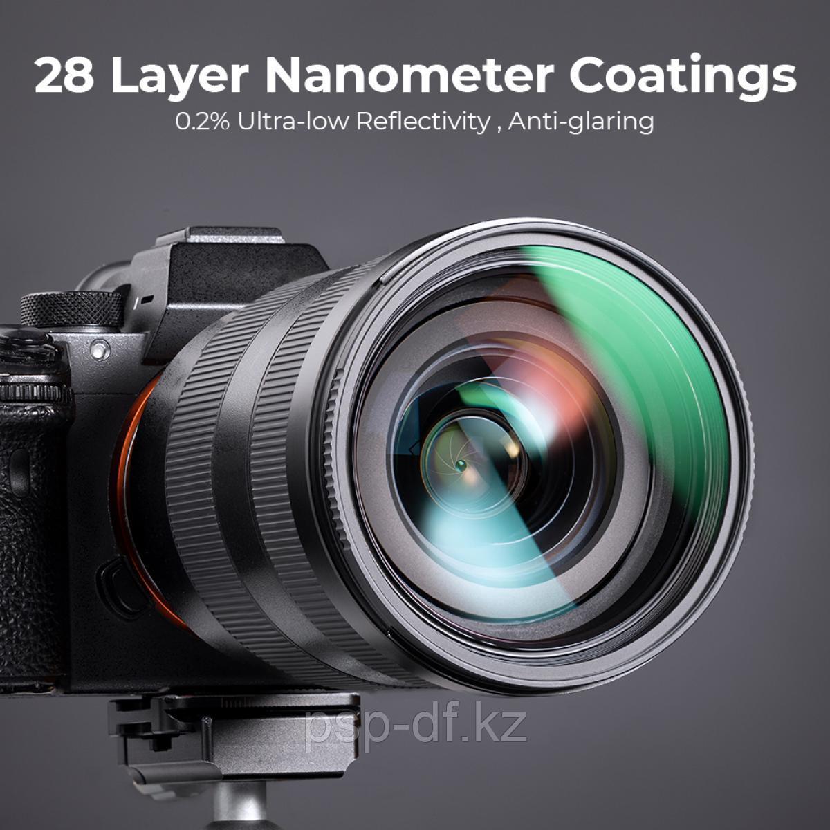 Фильтр K&F Concept Nano-X 58mm CPL Filter - фото 2 - id-p109385316