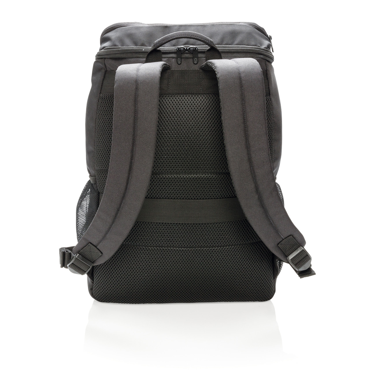 Рюкзак для ноутбука Swiss Peak из rPET AWARE , 15'', черный; , Длина 31 см., ширина 13 см., высота 43 см., - фото 4 - id-p109386170
