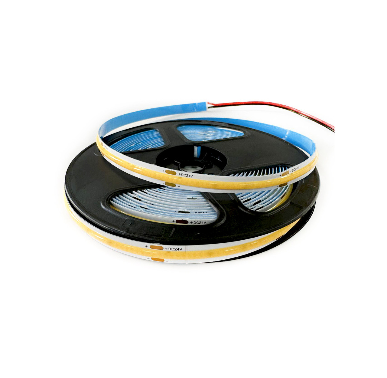 Лента светодиодная COB 6500K 528/м 8мм, 24V, 1x5м, 10W, IP20 (кратно 5 ...