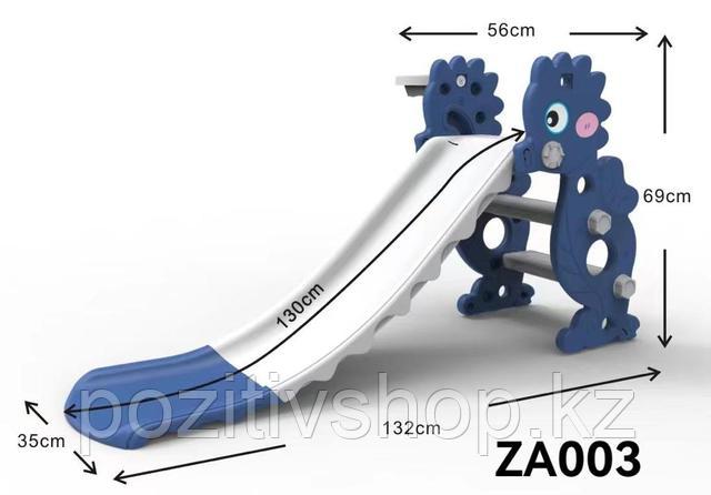 Детская пластиковая горка Ёжик ZA003