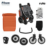 Прогулочная коляска Pituso Ruta Orange, фото 9