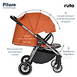 Прогулочная коляска Pituso Ruta Orange, фото 4