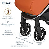 Прогулочная коляска Pituso Ruta Orange, фото 7
