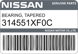 31455-1XF0C Подшипник ведомого шкива передний (80X36X18, роликовый), NISSAN
