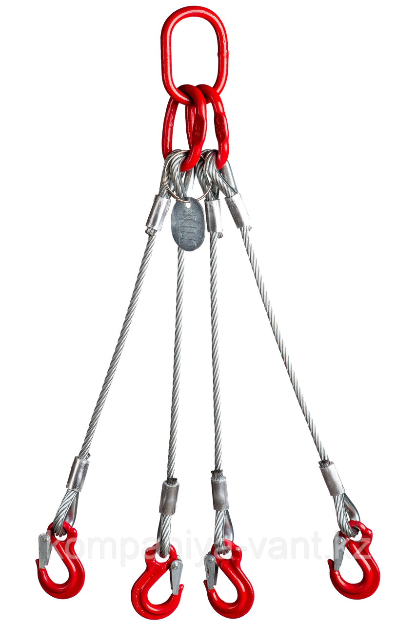 Строп 4-х ветвевой (4СК) d.8,3 L2м, фото 1