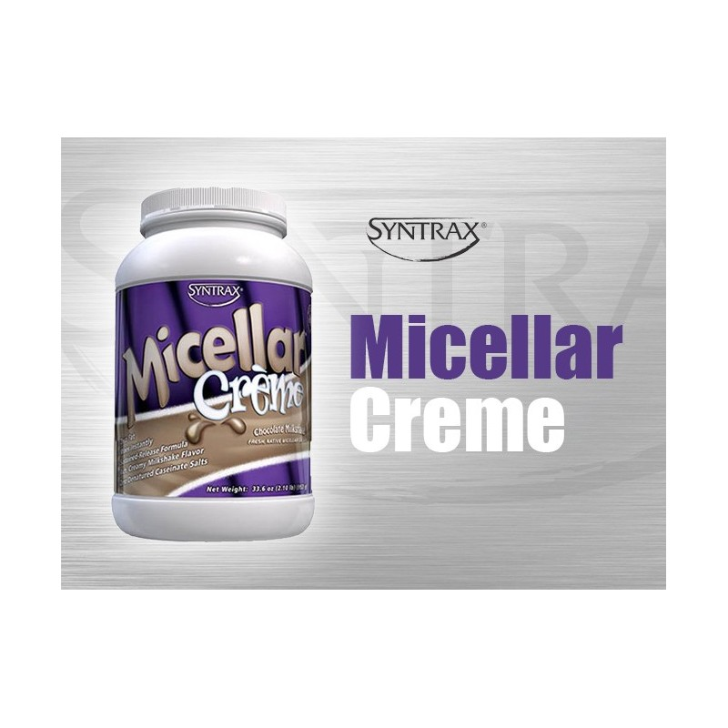 Протеин Micellar Creme, 907 g, SYNTRAX Клубничный коктейль - фото 2 - id-p108130546