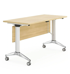 Офисный складной стол с откидной столешницей